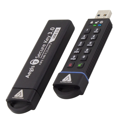 Изображение Pendrive Apricorn SecureKey Flash S-USB 3.0 480GB