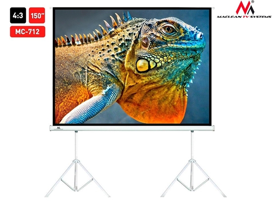 Picture of Ekran projekcyjny MC-712 150" 4:3 dwa statywy 
