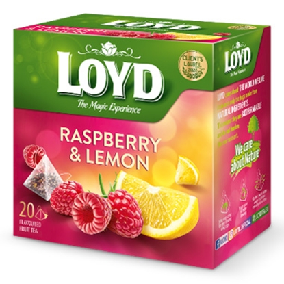 Picture of Tēja Loyd Pyramids aveņu, citronu 20x40g
