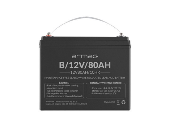 Изображение Akumulator żelowy do UPS B/12V/80AH