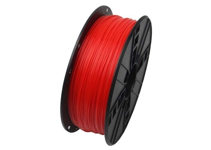 Изображение 3D Printera izejmateriāls Gembird Filament PLA Fluorescent Red 1.75 mm 1 kg