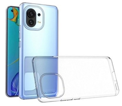 Изображение Mocco Ultra Back Case 0.3 mm Silicone Case for Xiaomi Mi 11 5G Transparent