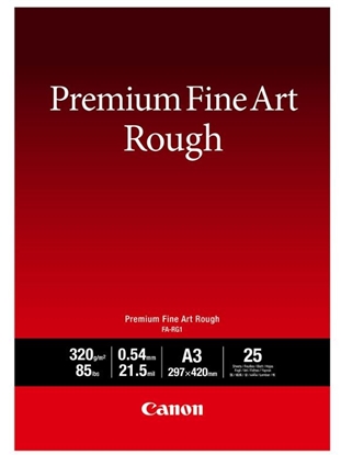 Picture of Canon FA-RG 1 Premium Fine Art Rough A 3, 25 Sheet, 320 g