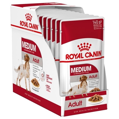 Attēls no ROYAL CANIN SHN Medium Adult in sauce - wet food for adult dogs - 10x140g