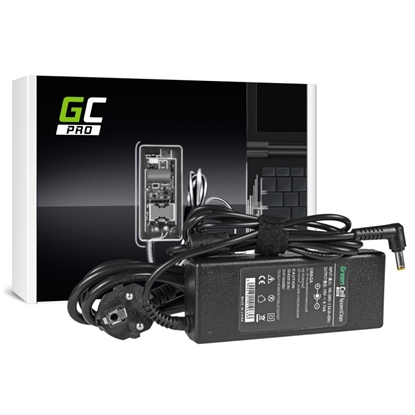 Изображение Green Cell AD02P power adapter/inverter Indoor 90 W Black