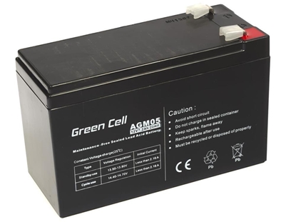 Picture of Green Cell AGM05 UPS battery Sealed Lead Acid (VRLA) 12 V 7.2 Ah