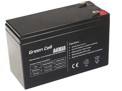 Picture of Green Cell AGM06 UPS battery Sealed Lead Acid (VRLA) 12 V 9 Ah