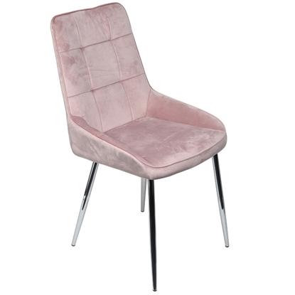 Obrazek Krēsls APRIL 500x580xH920mm rozā
