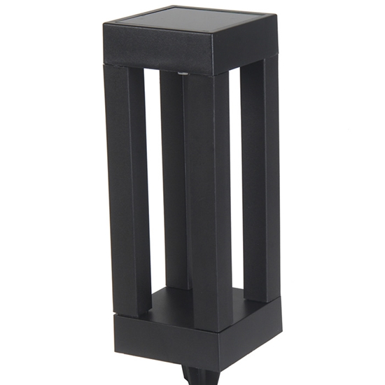 Picture of Solārlampa Polux RODOS-33cm melna /12