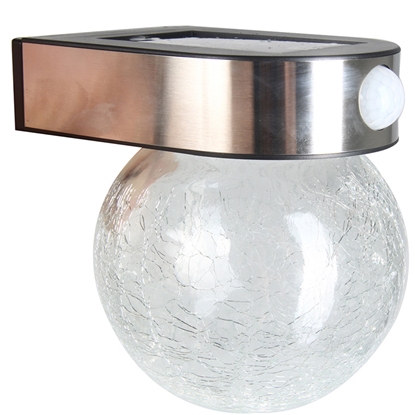 Picture of Solārlampa sienas GLORY ar sens. 100lm ner.tēr. IP44 /4