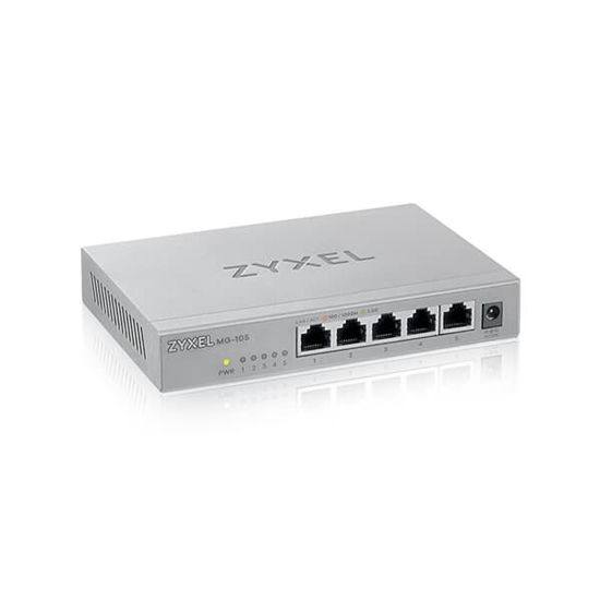 Picture of Zyxel MG-105 Unmanaged 2.5G Ethernet (100/1000/2500) Steel