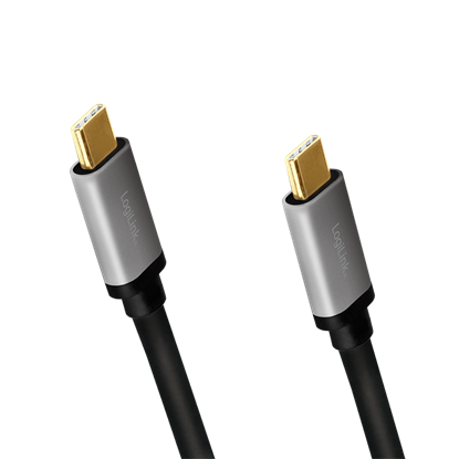 Изображение Kabel USB-C M/M, PD, aluminiowy 1.5m 