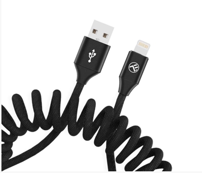 Изображение Tellur Data cable Extendable USB to Lightning 3A 1.8m black