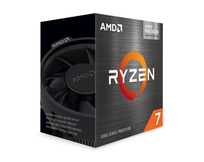 Attēls no CPU|AMD|Ryzen 7|5700G|Cezanne|3800 MHz|Cores 8|16MB|Socket SAM4|65 Watts|GPU Radeon|BOX|100-100000263BOX