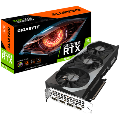 Picture of Gigabyte GeForce RTX 3070 8GB Gaming OC rev. 2.0 LHR