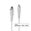 Изображение Lindy 2m USB Type C to Lightning Cable, White