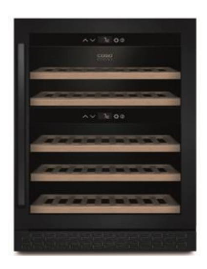 Picture of Caso | Wine cooler | WineChef Pro 40 | Energy efficiency class G | Free standing | Bottles capacity 40 bottles | Cooling type Compressor technology | Black