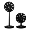 Изображение Duux | Smart Fan | Whisper Flex Smart Black with Battery Pack | Stand Fan | Black | Diameter 34 cm | Number of speeds 26 | Oscillation | 2-22 W | Yes | Timer