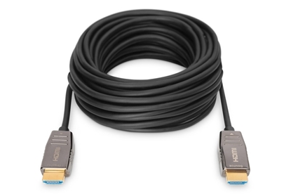 Attēls no Kabel połączeniowy hybrydowy AOC HDMI 2.1 Ultra High Speed 8K/60Hz UHD HDMI A/HDMI A M/M 15m Czarny