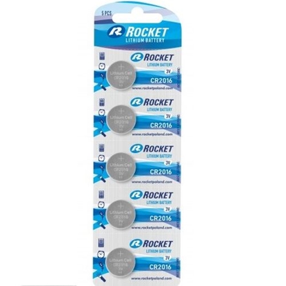 Picture of Rocket CR2016-5BB BLISTER PACK 5PCS.