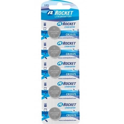 Picture of Rocket CR2025-5BB Blister Pack 5pcs.