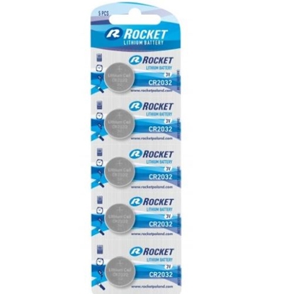 Picture of Rocket CR2032-5BB BLISTER PACK 5PCS.