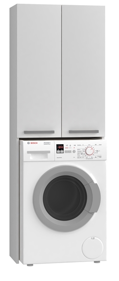 Picture of Bathroom cabinet Pola DD - White