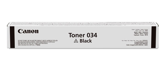Изображение Canon 034 toner cartridge 1 pc(s) Original Black