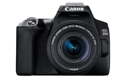 Picture of Canon EOS 250D + EF-S 18-55mm f/4-5.6 IS STM SLR Camera Kit 24.1 MP CMOS 6000 x 4000 pixels Black