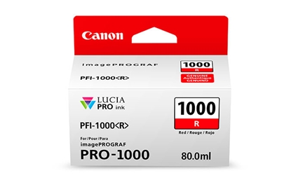 Picture of Canon PFI-1000 R red