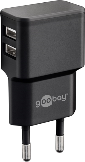 Изображение Goobay | 2.4 A | Dual USB charger | 44951