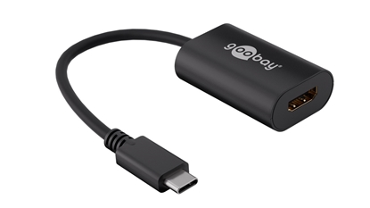 Attēls no Goobay USB-C to HDMI adapter 38532 Black