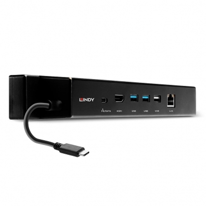 Изображение Lindy USB 3.2 Gen 2 Type C Mini Docking Station -  HDMI, PD 3.0 100W, USB 3.2 Gen 2, Gigabit