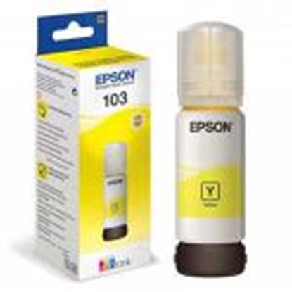 Picture of Tinte Epson 103 C13T00S44A 65ml.dzeltena