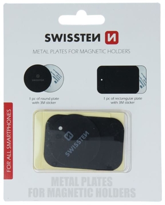 Attēls no Swissten Metal Plates for Magnetic Holder
