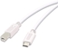 Attēls no Vivanco cable USB-C - USB-B 3m, white (45356)