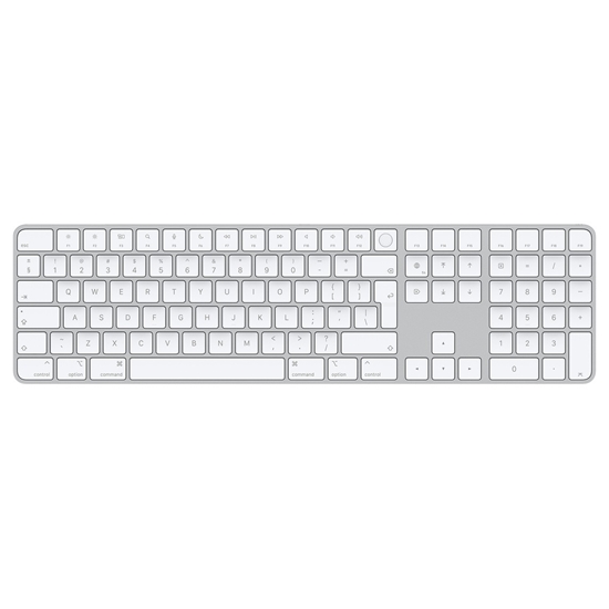 Изображение Klawiatura Magic Keyboard z Touch ID i polem numerycznym dla modeli Maca z układem Apple-angielski (międzynarodowy)