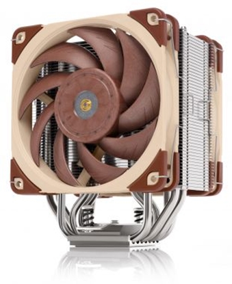 Attēls no Noctua NH-U12A computer cooling component Processor Cooler 12 cm Beige, Brown, Silver 1 pc(s)
