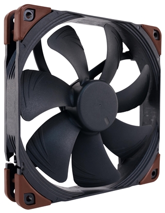 Изображение Noctua NF-A14 INDUSTRIALPPC-2000 IP67 PWM Computer case Fan 14 cm Black, Brown