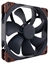 Picture of Noctua NF-A14 INDUSTRIALPPC-2000 IP67 PWM Computer case Fan 14 cm Black, Brown