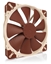 Изображение Noctua NF-A20 Computer case Fan 20 cm Beige, Brown