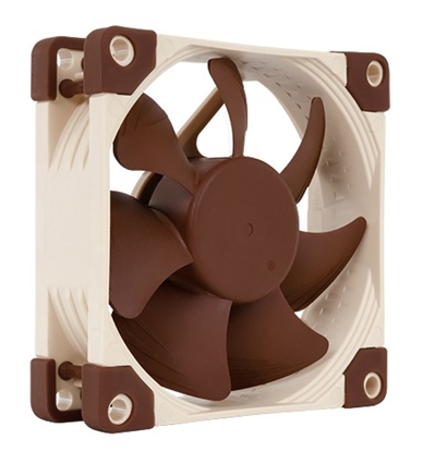 Attēls no Noctua NF-A8 ULN computer cooling system Computer case Fan 8 cm Beige, Brown