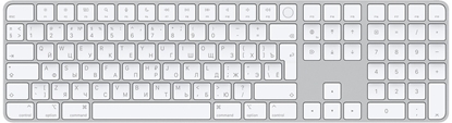Attēls no Apple Magic Keyboard with Touch ID and Numeric Keypad for Mac computers with silicon - Russian