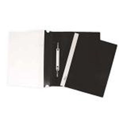 Picture of Ātršuvējs A5 melns,  ar caurspīdīgu vāku Hatber