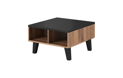 Picture of Cama LOTTA 60 coffee table wotan oak/mat black