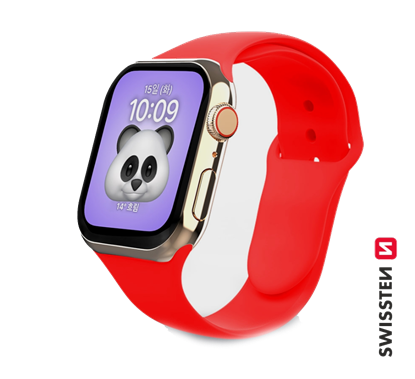 Picture of Swissten Silicone Band for Apple Watch 1/2/3/4/5/6/SE / 38 mm / 40 mm