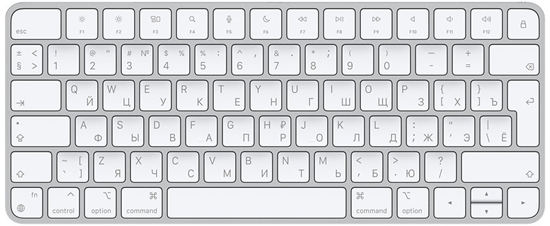 Изображение Apple Magic Keyboard RUS, silver