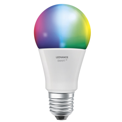 Picture of Ledvance SMART+ WiFi Classic RGBW Multicolour 60 9W 2700-6500K E27 | Ledvance | SMART+ WiFi Classic RGBW Multicolour 60 9W 2700-6500K E27 | E27 | 9 W | RGBW | Wi-Fi