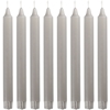 Picture of Galda sveces pelēkas 24cm 8gab.