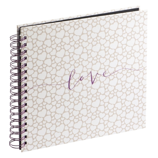 Picture of Hama Romance Spiral-Album  28x24 40 black Pages Wedding 3831